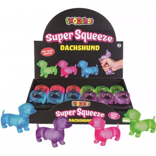 Smoosho's Glow In The Dark Super Squeeze Dachshund