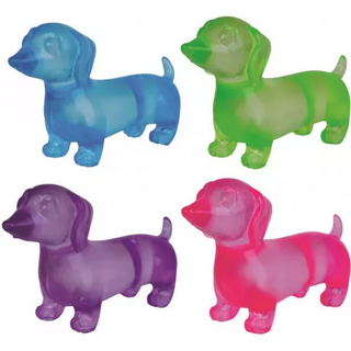 Smoosho's Glow In The Dark Super Squeeze Dachshund