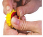 Fidget Fingers Silicone Rotating Fidget Ring
