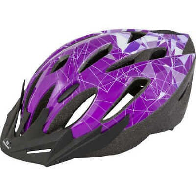 Rosebank Voyager S/m Purple/white Girls Helmet