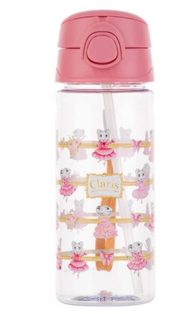 Claris Drink Bottle With Straw 500ml