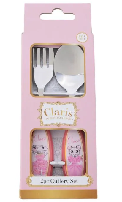 Claris 2 Pc Stainless Steel Cultery Set