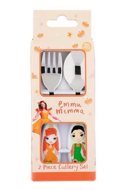 Emma Memma 2pc Cutlery Set