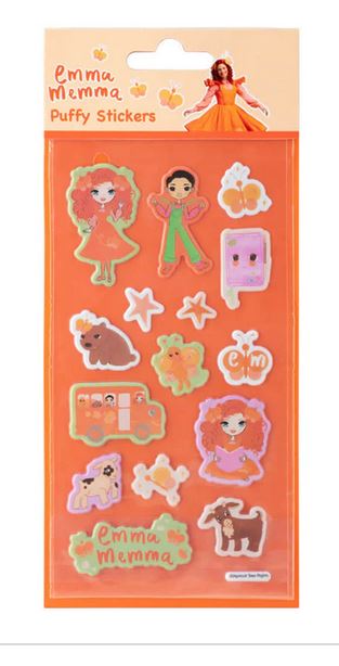 Emma Memma Puffy Stickers