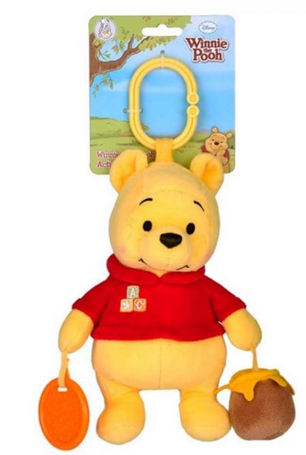 Winnie The Pooh Plush Attachable Activity Toy