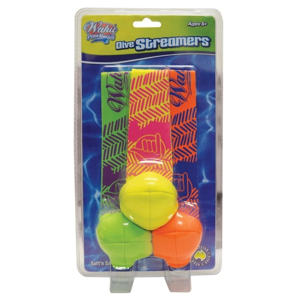 Wahu Pool Party Dive Streamers