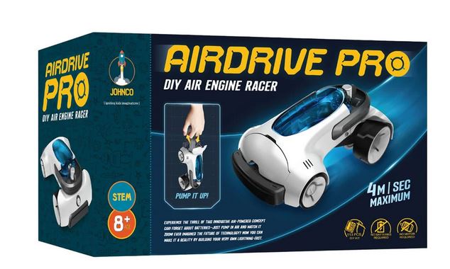 Johnco Air Drive Engine Racer  Pump Action 113 Pc Diy Kit