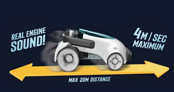 Johnco Air Drive Engine Racer  Pump Action 113 Pc Diy Kit