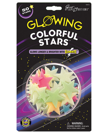 Glowing Colourful Stars
