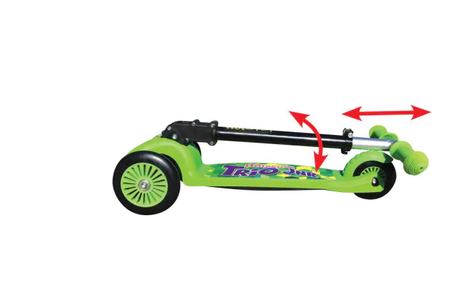 Trio Jnr 3 Wheel Tilt Steer Scooter