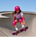 Adrenalin Skate & Scooter 6 Piece Protection Set - Pink/youth Large