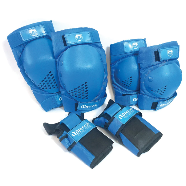 Adrenalin Skate & Scooter 6 Piece Protection Set - Blue/small