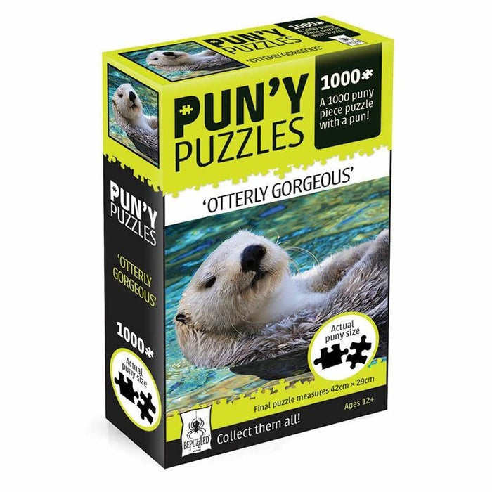 Pun'y Otterly Gorgeous 1000pc Puzzle Ages:12+
