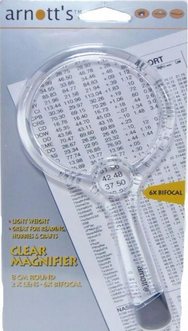 Acrylic Round Magnifier Glass