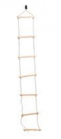 Ring Rope Ladder Wooden Rung Rope Ladder — ToyWauchope