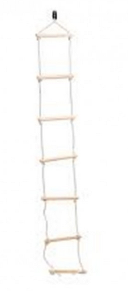 Wooden Rung Rope Ladder