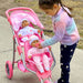 Playworld Dolls Stars & Hearts Twin Jooger Pram