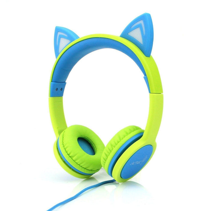 Cat Light Up Headphones For Kids