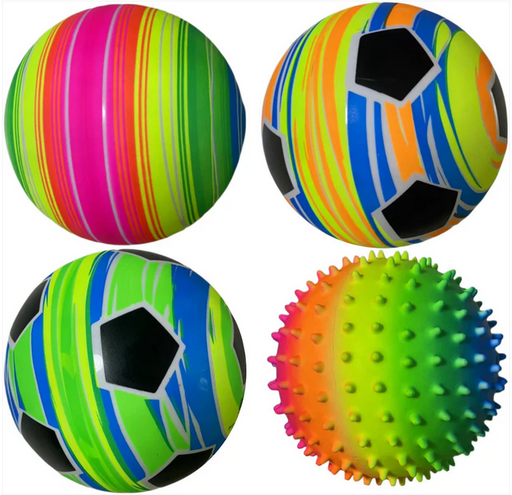 Belta 6" Pvc Balls Asst