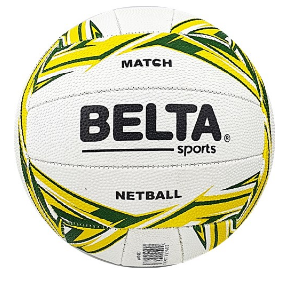 Belta Netball Green And Gold Size 5