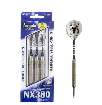 Nx380 Nickel Silver Darts 26 Grams Weighted