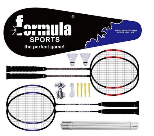 Formula Sports 4 Player Deluxe Badminton Set