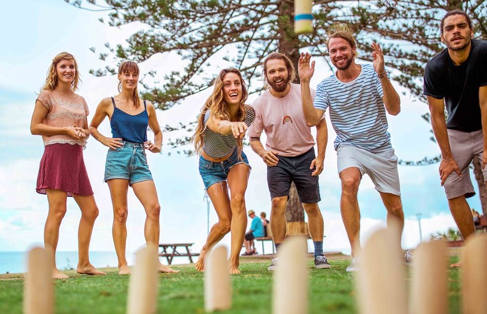 Number Toss Outdoor Wooden Game