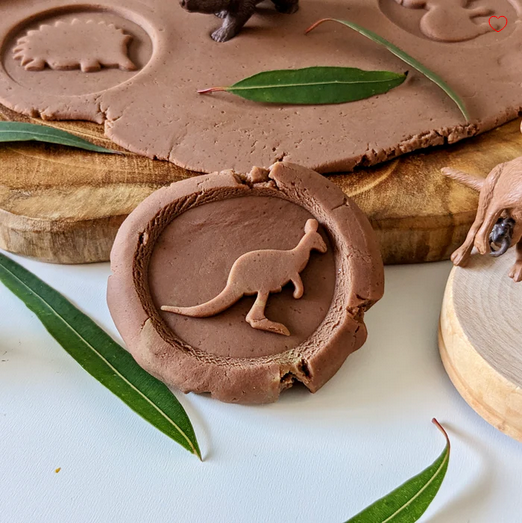 Australian Geographic Australian Animals Wooden Stamps 