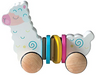 Bubbadoo Pull Along Animal - Alpacca