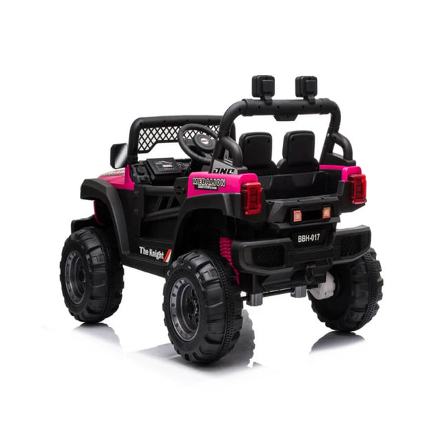 Go Skitz 12 Volt Jeep Pink Basher Electric Ride-on 