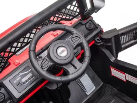 Go Skitz 12 Volt Jeep Pink Basher Electric Ride-on 