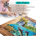 Puzzle Master Crusin Dolphins 1000pc Puzzle