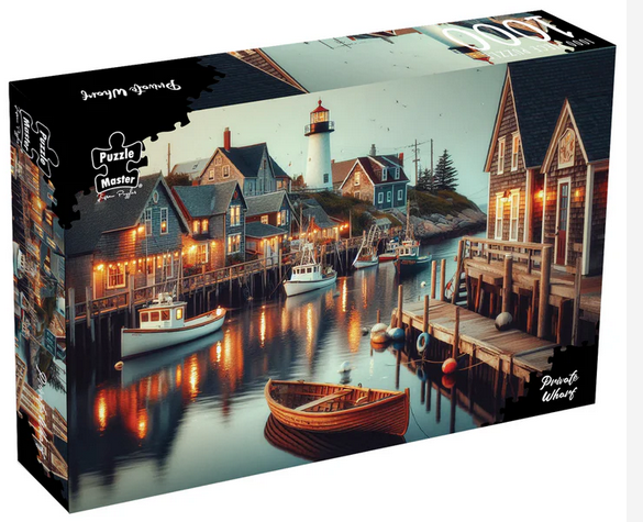Puzzle Masters Private Wharf 1000pc Puzzle