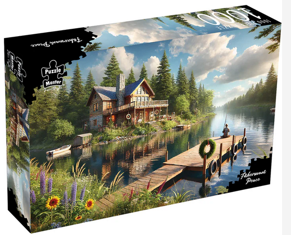 Puzzle Master Fisherman's Peace 1000pc Puzzle