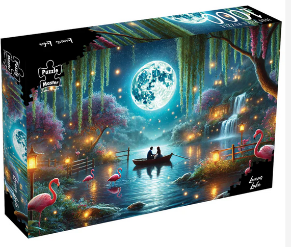 Puzzle Master Lovers Lake 1000pc Puzzle