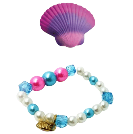 Magic Shell Hatch Clam With Surprise Pearl Bracelet