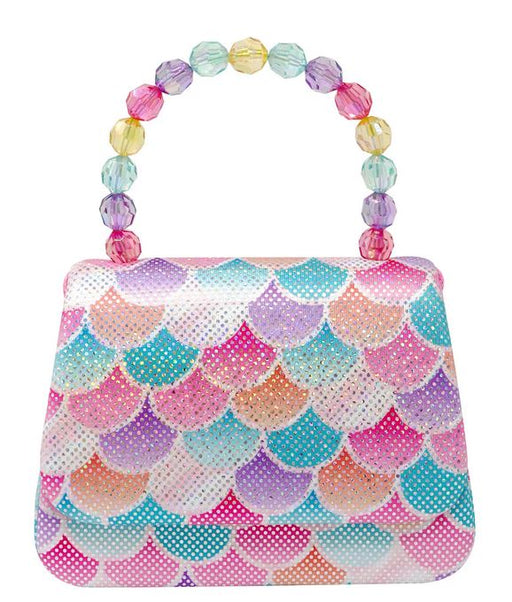 Shimmering Mermaid Scale Hard Girls Handbag