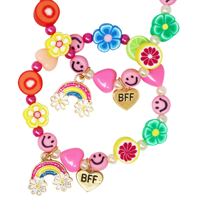 Pink Poppy Bff Bracelets Set