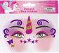 Pink Poppy Dreamy Unicorn Sparkling Face Stickers