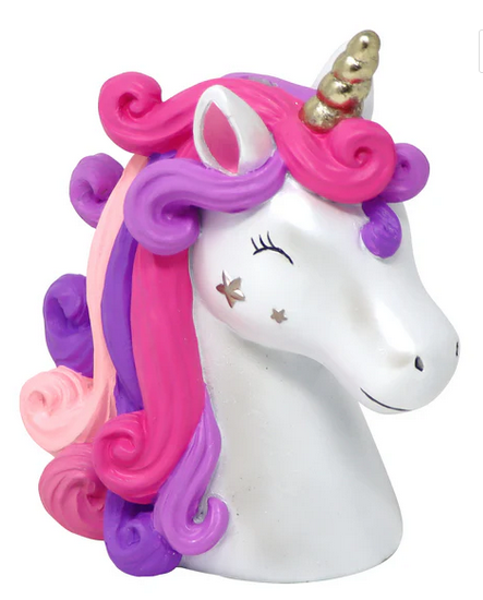 Pink Poppy To The Moon Unicorn Money Box