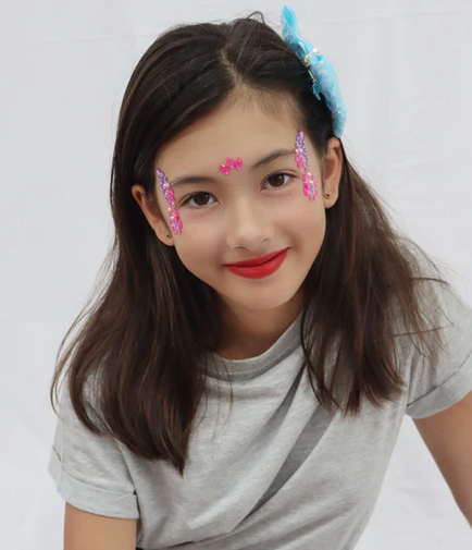 Pink Poppy Romantics Butterfly Face Jewels