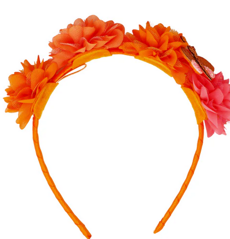 Emma Memma Headband With Flowers