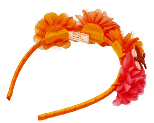 Emma Memma Headband With Flowers