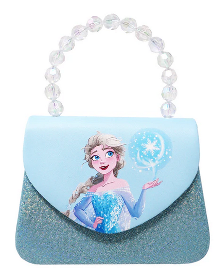 Disney Frozen Elsa Print Handbag With Shoulder Strap