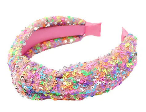 Pink Poppy Dreamland Sequin Headband