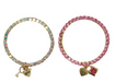 Pink Poppy Bff Lock & Key Bracelet  (2 Pc Set)