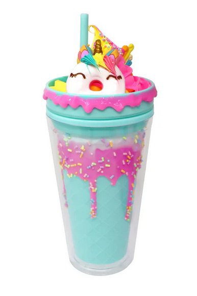 Unicorn Donut Drinking Cup