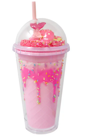 Mermaid Drinking Cup Pink