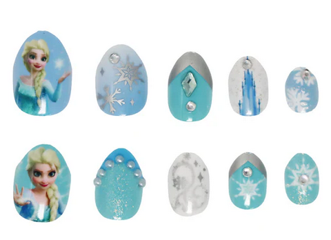 Disney Frozen 3d Press On Nails