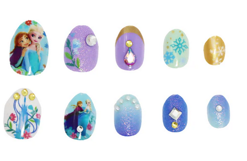 Disney Frozen 3d Press On Nails